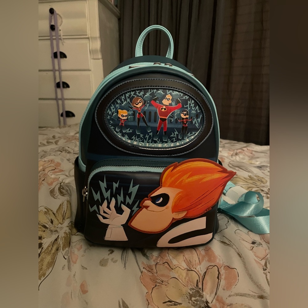 the incredibles loungefly backpack